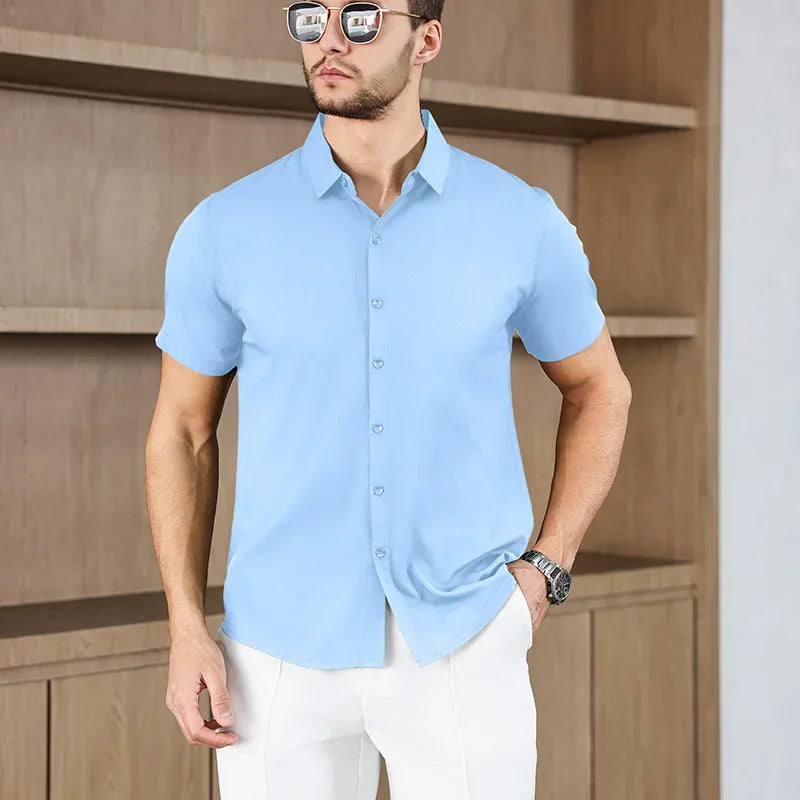 Confortable Men's Button Up Shirt