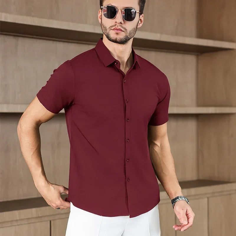 Confortable Men's Button Up Shirt